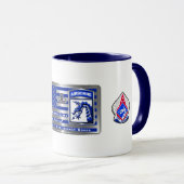 XVIII Airborne Corps America's Contingency Corps Mok (Voorkant rechts)