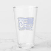 XVIII Airborne Corps Amerika's Contingentiekorps Glas (Achterkant)