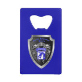 XVIII Airborne Corps Creditkaart Flessenopener (Achterkant)