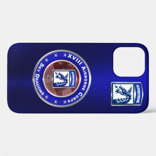XVIII Airborne Corps Gepersonaliseerd Case-Mate iPhone Case (Achterkant (horizontaal))