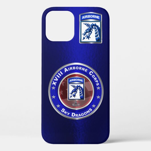 XVIII Airborne Corps Gepersonaliseerd Case-Mate iPhone Case (Achterkant)