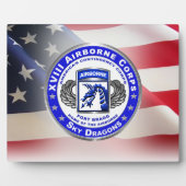 XVIII Airborne Corps “HEMELDRACEN” Fotoplaat (Voorkant)