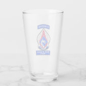 XVIII Airborne Corps “Hemelse Draken” Glas (Achterkant)