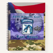XVIII Airborne Corps Notitieboek (Voorkant)