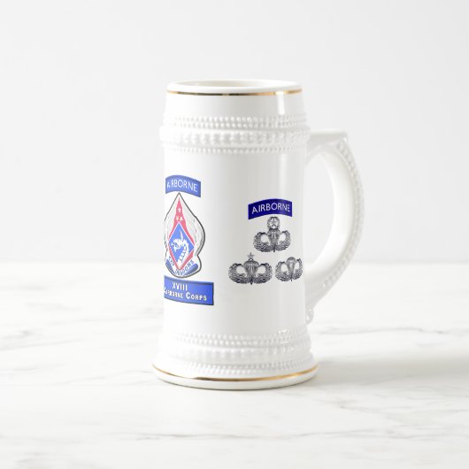 XVIII Airborne Corps "Sky Dragons" Bierpul (Voorkant rechts)