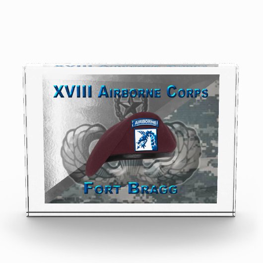 XVIII Airborne Corps Sky Dragons Fotoblokken (Voorkant)