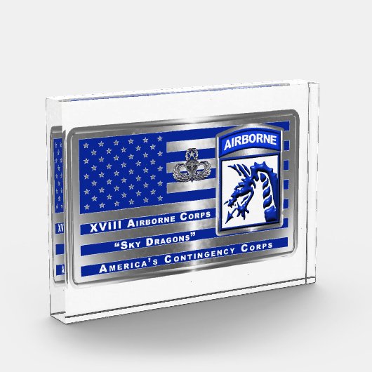 XVIII Airborne Corps Sky Dragons Fotoblokken (Links)