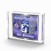 XVIII Airborne Corps Sky Dragons Maatwerk Fotoblokken (Rechts)