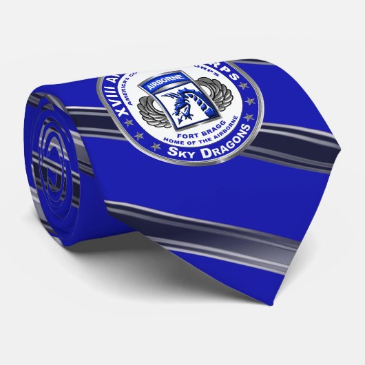 XVIII Airborne Corps "Sky Dragons" Stropdas (Opgerold)