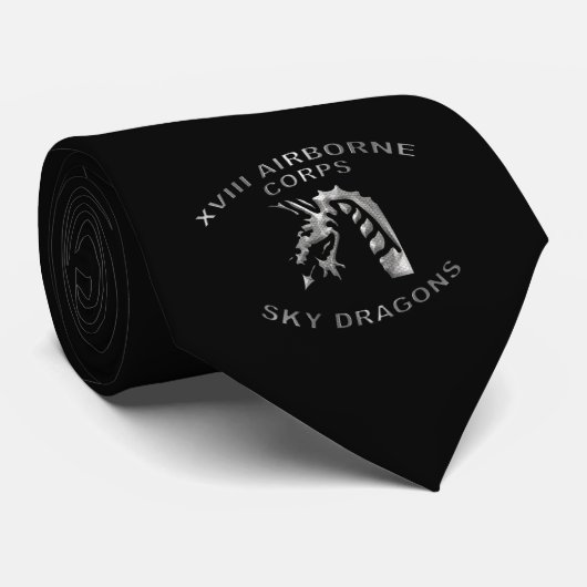 XVIII Airborne Corps "Sky Dragons" Stropdas (Opgerold)