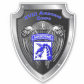 XVIII AIRBORNE CORPS STICKER (Voorkant)