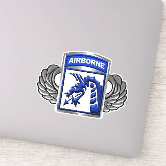 XVIII AIRBORNE CORPS STICKER (Detail)