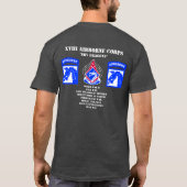 XVIII Airborne Corps T-shirt (Achterkant)