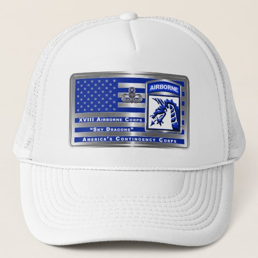 XVIII Airborne Corps Trucker Pet (Voorkant)