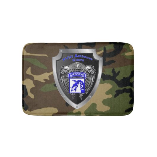 XVIII Airborne Corps-veteraan Badmat (Voorkant)