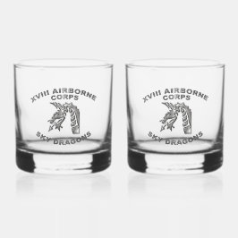 XVIII AIRBORNE CORPS WHISKY GLAS