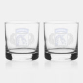 XVIII AIRBORNE CORPS WHISKY GLAS (Achterkant)