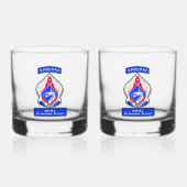 XVIII AIRBORNE CORPS WHISKY GLAS (Voorkant)
