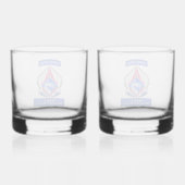 XVIII AIRBORNE CORPS WHISKY GLAS (Achterkant)