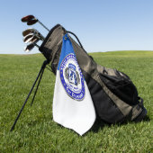 XVIII LUCHTLANDINGCORPS  GOLFHANDDOEK (Groen)