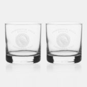 XVIII LUCHTLANDINGCORPS  WHISKY GLAS (Achterkant)