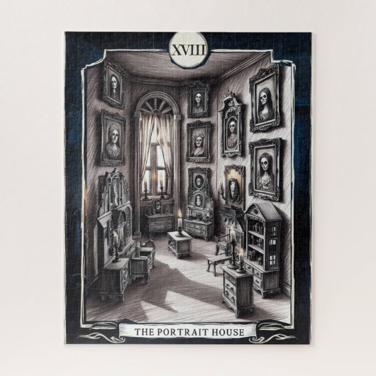XVIII The Portrait House - nog steeds aan het kijk Legpuzzel (Verticaal)