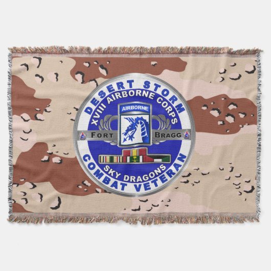 XVIII Veteraan Storm van het boordKorps Deken (Voorkant)