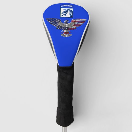 XVIII Veteraan voor het luchtvervoer Golfheadcover (Voorkant)