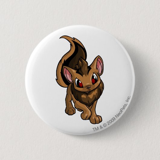 Xweetok Brown Ronde Button 5,7 Cm (Voorkant)