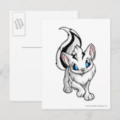 Xweetok White Briefkaart (Voorkant / Achterkant)