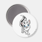 Xweetok White Magneet (Voorkant / Achterkant)