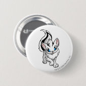 Xweetok White Ronde Button 5,7 Cm (Voorkant /achterkant)