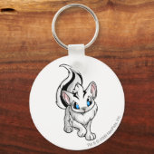 Xweetok White Sleutelhanger (Voorkant)