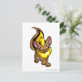 Xweetok Yellow Briefkaart (Staand voorkant)