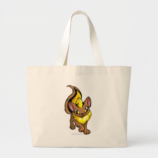 Xweetok Yellow Grote Tote Bag (Voorkant)