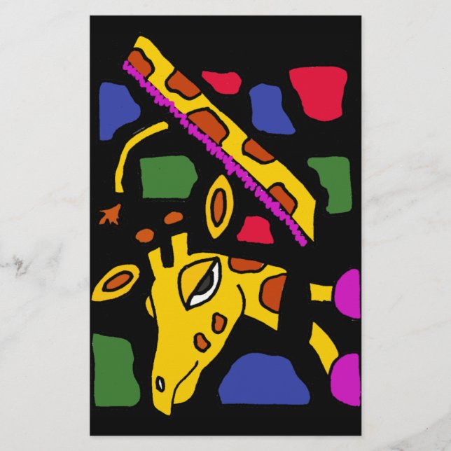 XX - Abstracte Giraffe art. (Voorkant)