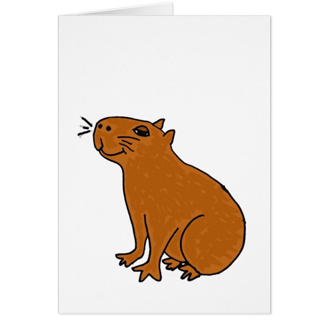 XX- Capybara Art (Voorkant)