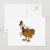 XX- Cold Turkey Cartoon Briefkaart (Voorkant / Achterkant)