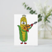 XX- Corn-afspeelvenster of Violin Briefkaart (Staand voorkant)