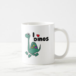 XX- Cute I Love Dinos Design Koffiemok