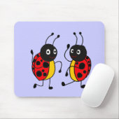XX- Dansende Ladybugs Muismat (Met muis)