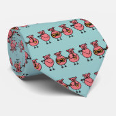 XX- Drie kleine muzikale varkens Stropdas (Opgerold)