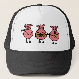 XX- Drie kleine muzikale varkens Trucker Pet