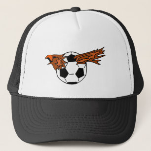 XX- Eagle Soraing uit Voetbal Cartoon Trucker Pet