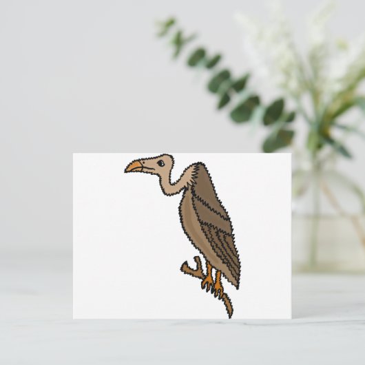 XX- Funky Buzzard Briefkaart (Staand voorkant)