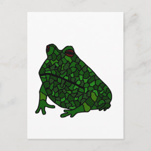XX- Funky Frog Art Briefkaart