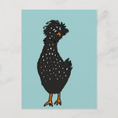 XX- Funky Poland Chicken Briefkaart (Voorkant)
