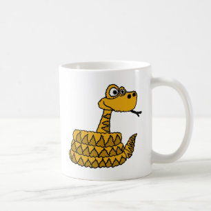 XX- Funky Rattlesnake Cartoon Koffiemok