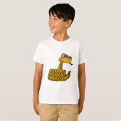 XX- Funky Rattlesnake Cartoon T-shirt (Voorkant volledig)