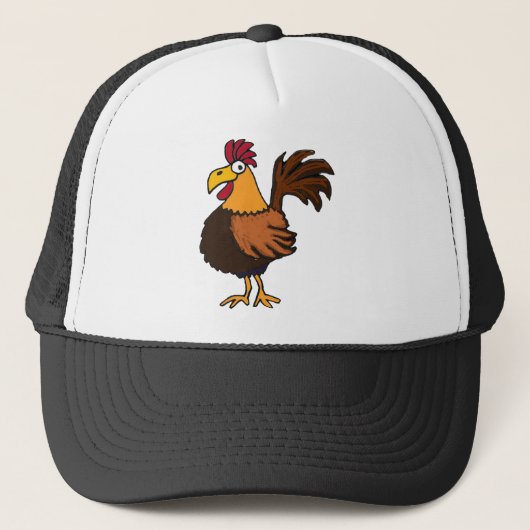 XX- Funky Rooster Trucker Pet (Voorkant)